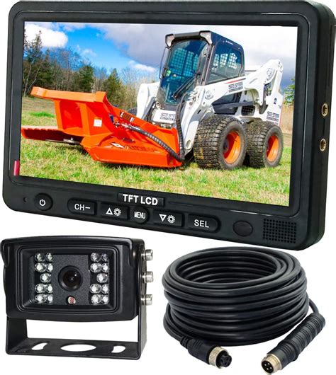 bobcat skid steer backup camera|skid steer backup camera kit.